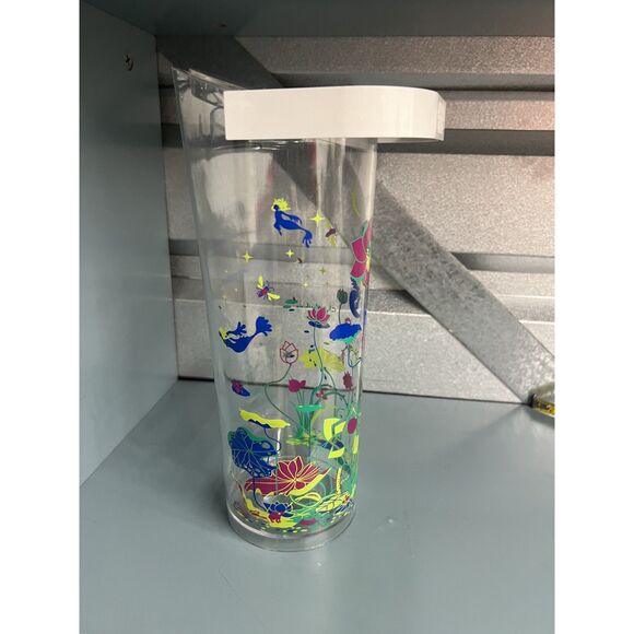 Chiho Aoshima Absolut Vodka Drink Pitcher Limited Edition Floral Mermaid w/ Lid - Picture 2 of 7